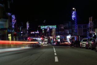 Christmas Lights in Uckfield High Street