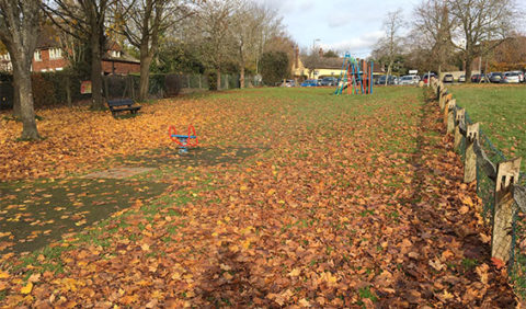 Luxfords play area before upgrade