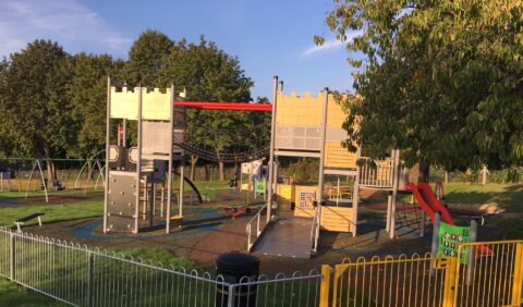 Photograph of Luxford Field new play area