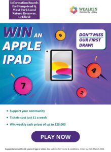 Win an apple ipad poster